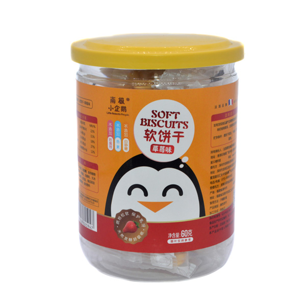 南極小企鵝軟餅干草莓味