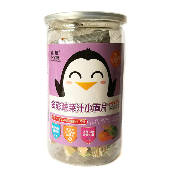 南極小企鵝多彩果蔬汁小面片(胡蘿卜+甜菜+南瓜+黑香米+原味).jpg 南極小企鵝多彩果蔬汁小面片(胡蘿卜+甜菜+南瓜+黑香米+原味).jpg