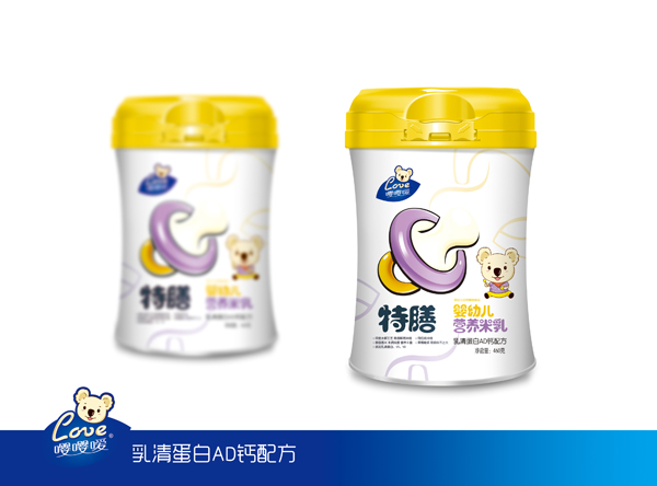 嚶嚶噯特膳嬰幼兒米乳-乳清蛋白AD鈣鐵聽