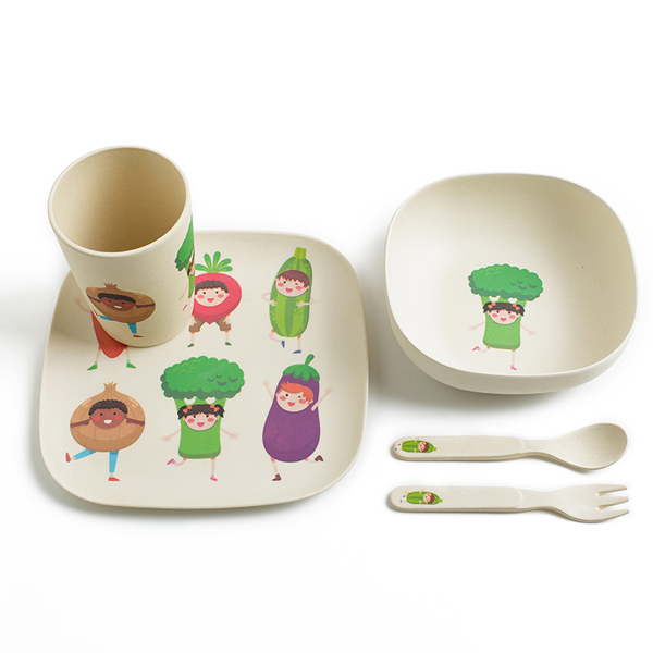 邦貝小象兒童卡通餐盤5