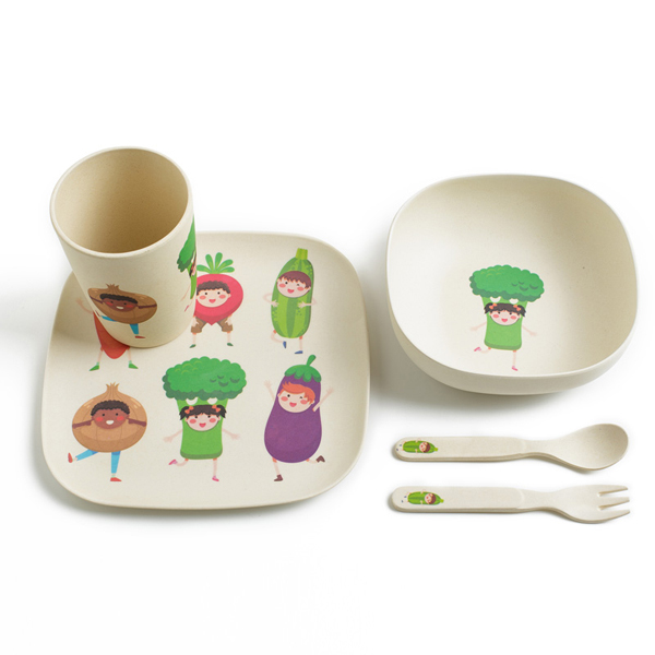 邦貝小象兒童卡通餐盤16