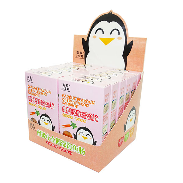 南極小企鵝胡蘿卜深海三文魚腸盒裝