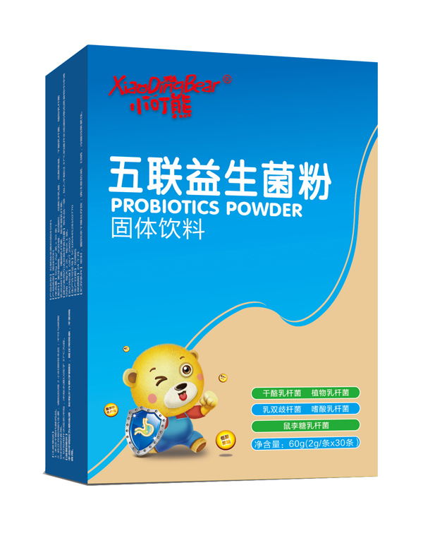 小叮熊五聯(lián)益生菌60g-豎版