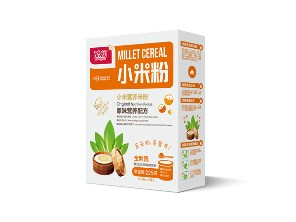酷幼小米粉-原味營(yíng)養(yǎng)配方-紙盒