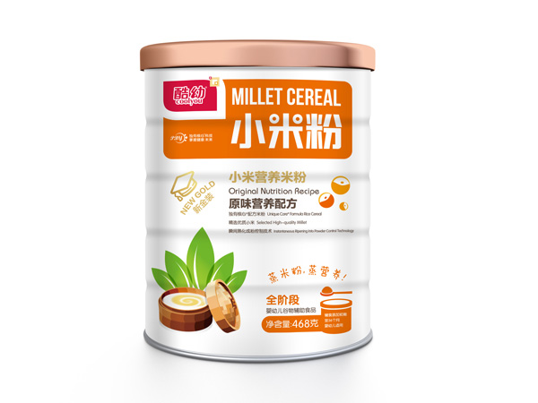 酷幼小米粉-原味營(yíng)養(yǎng)配方-鐵罐