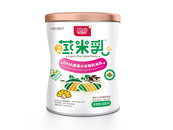 酷幼DHA麥香有機蒸米乳