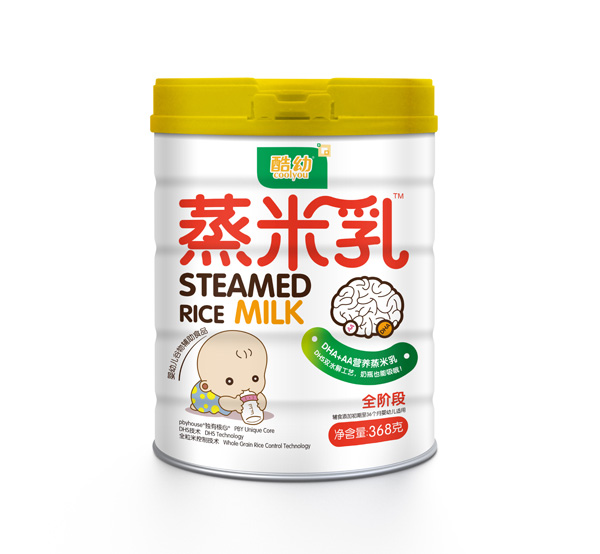 酷幼DHA+AA營(yíng)養(yǎng)蒸米乳