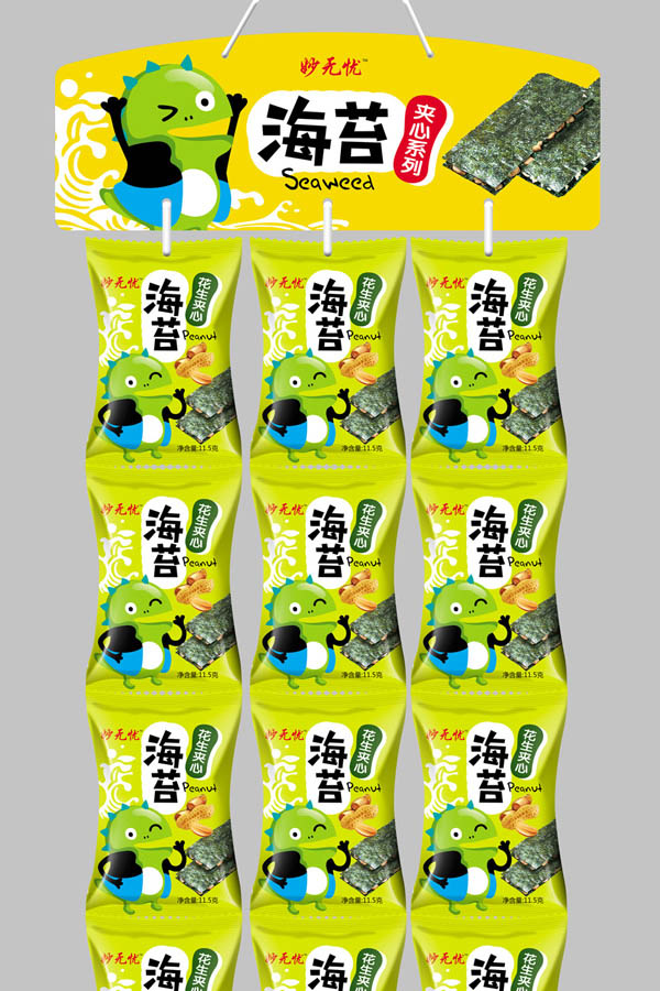 妙無(wú)憂海苔夾心系列1