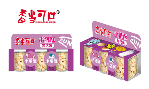 香當可口小蛋酥-高鈣味