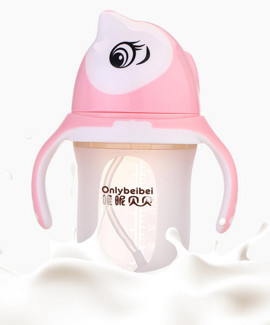唯昵貝貝WA26超寬口硅膠奶瓶粉色240ml.jpg 唯昵貝貝WA26超寬口硅膠奶瓶粉色240ml.jpg