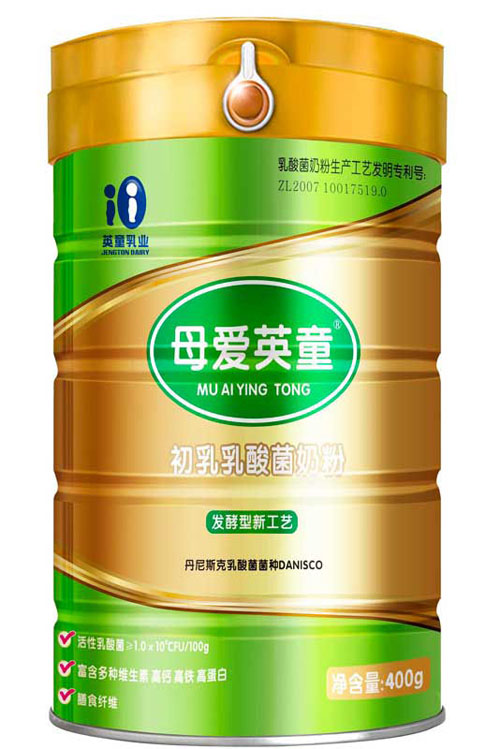 母愛(ài)英童初乳乳酸菌奶粉400g