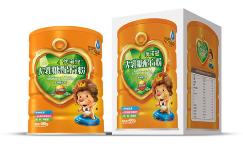 優(yōu)諾冠無乳糖配方粉