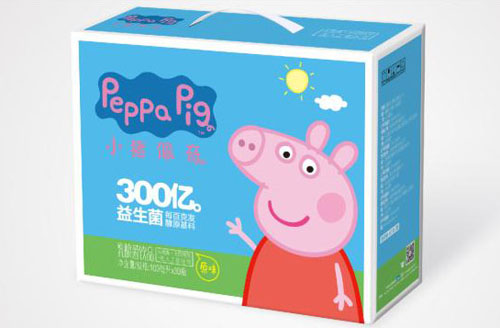 小豬佩奇乳酸菌飲品原味箱裝