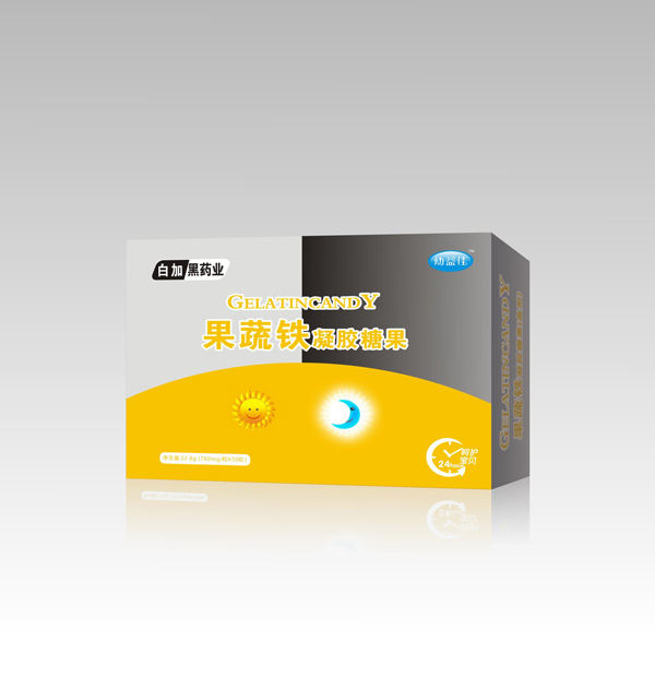 幼益佳果蔬鐵凝膠糖果