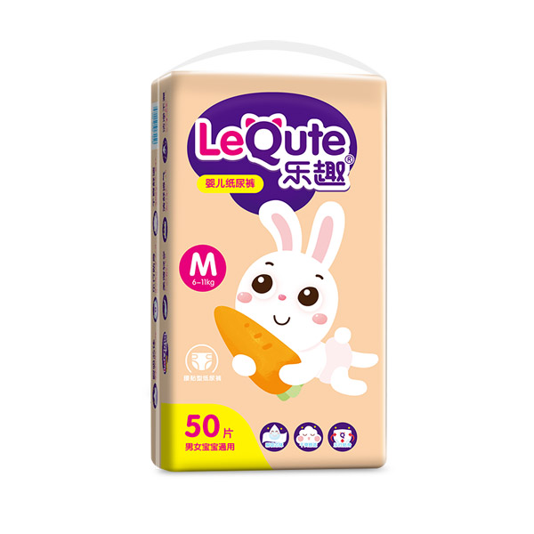 樂趣嬰兒紙尿褲袋裝M50