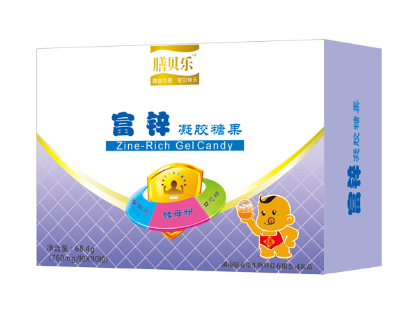 膳貝樂富鋅凝膠糖果