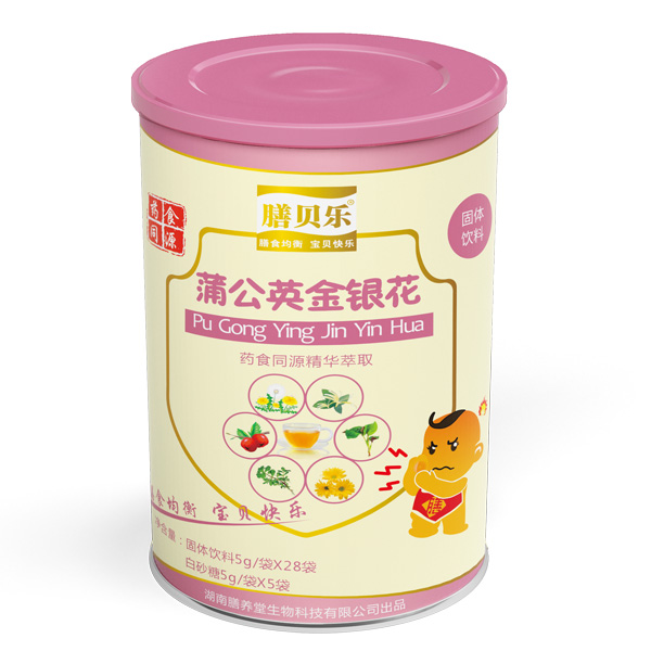 膳貝樂(lè)蒲公英金銀花固體飲料罐裝