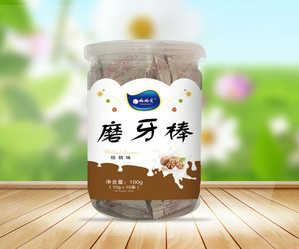 媽媽愛磨牙棒-核桃味罐裝