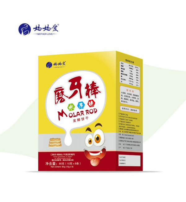 媽媽愛磨牙棒-水果味盒裝