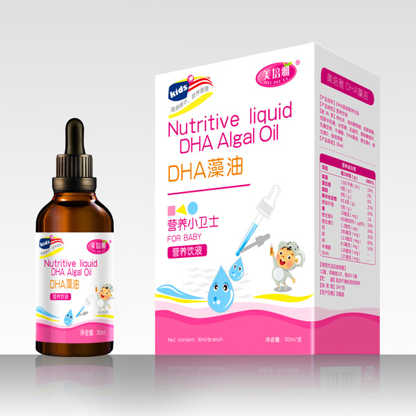 美培雅DHA藻油營(yíng)養(yǎng)滴劑飲液