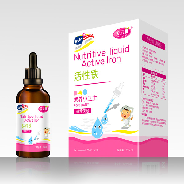 美培雅活性鐵營(yíng)養(yǎng)滴劑飲液