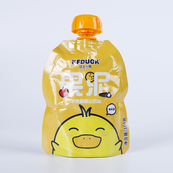 功夫小鴨果泥 蘋果香橙山藥味