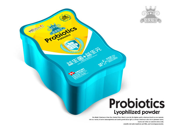 皇家聰寶益生菌+益生元 異形盒