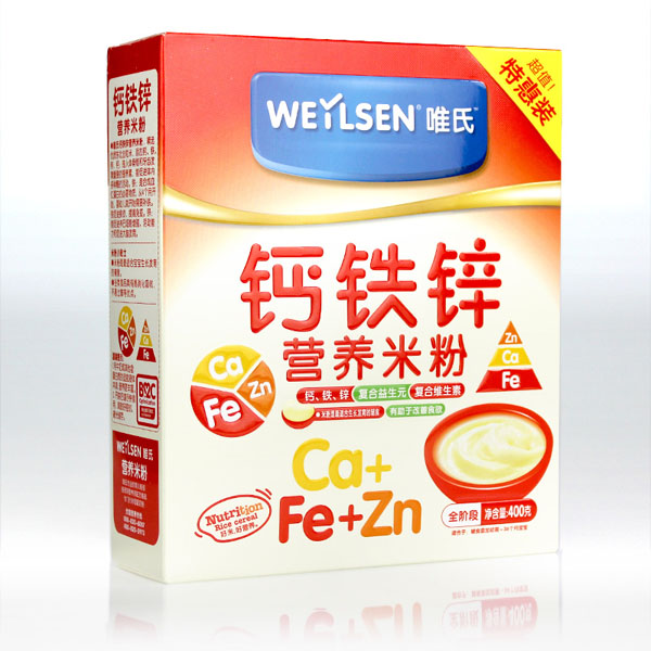 唯氏鈣鐵鋅營養(yǎng)米粉400克.jpg 唯氏鈣鐵鋅營養(yǎng)米粉400克.jpg