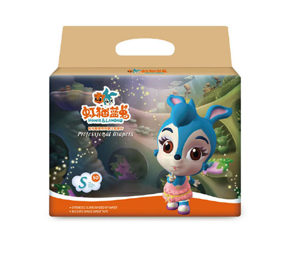 虹貓藍兔仙林奇?zhèn)b系列嬰兒紙尿片S80