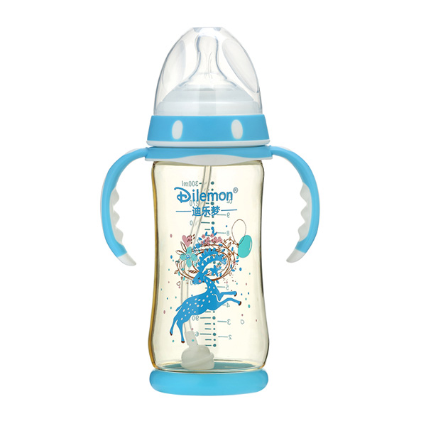 迪樂(lè)夢(mèng)PPSU奶瓶300ml藍(lán)色