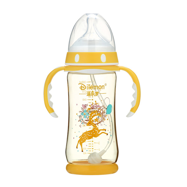 迪樂(lè)夢(mèng)PPSU奶瓶300ml橙色