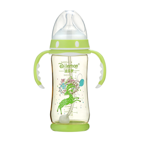 迪樂(lè)夢(mèng)PPSU奶瓶300ml綠色