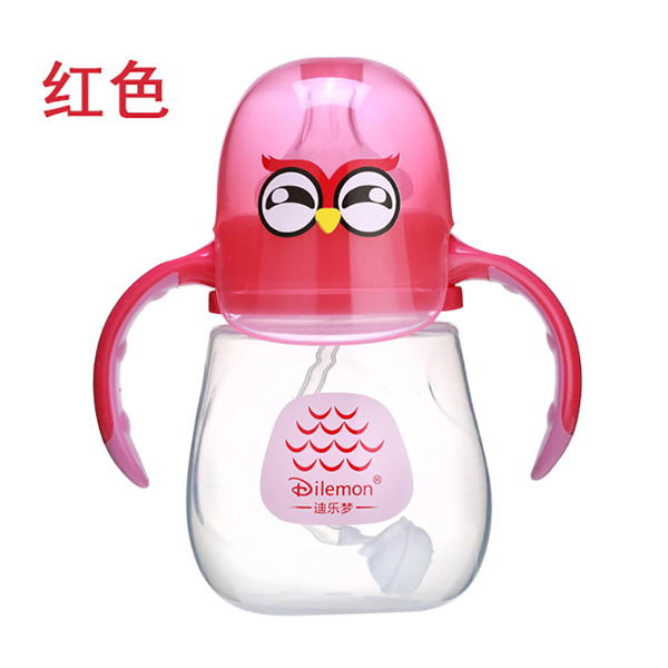 迪樂夢(mèng)PP奶瓶5143紅色