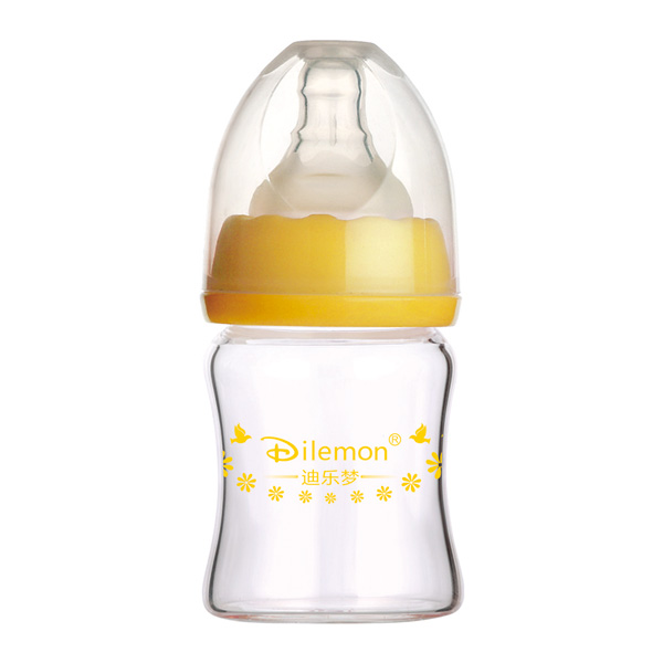 迪樂夢高鵬硅玻璃奶瓶5000橙黃