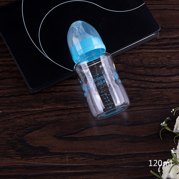 迪樂夢高鵬硅玻璃奶瓶5003藍(lán)色
