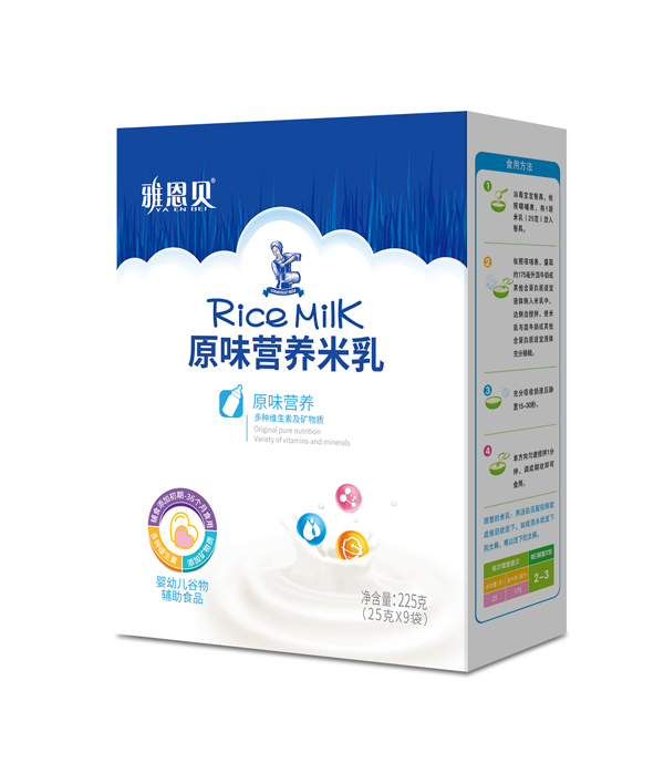 雅恩貝原味營(yíng)養(yǎng)米乳 盒裝