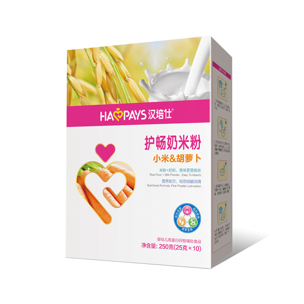 漢培仕護暢奶米粉-小米胡蘿卜盒裝