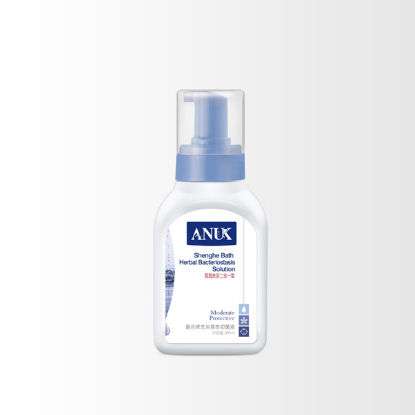 泉嬰愛洗浴草本抑菌液-泡泡洗浴二合一型300ml