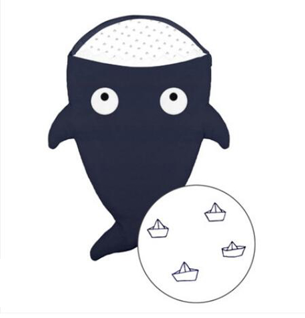 西班牙baby bites 鯊魚(yú)睡袋 海軍藍(lán)