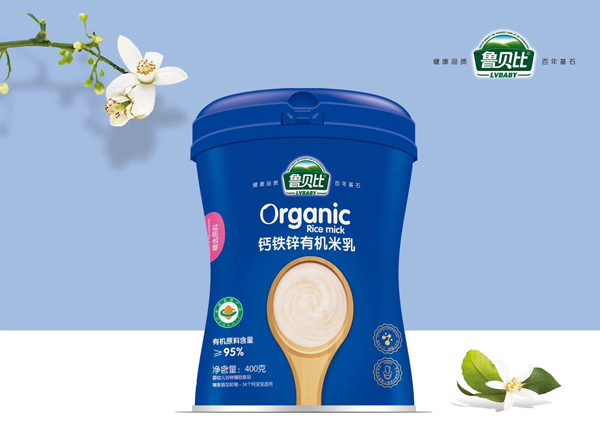 魯貝比鈣鐵鋅有機米乳聽裝