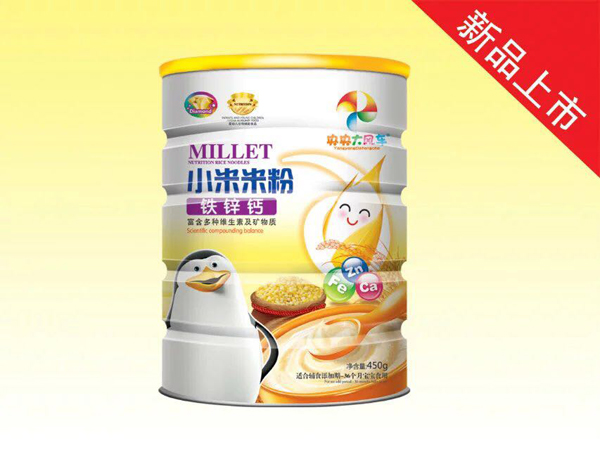 央央大風(fēng)車(chē)小米米粉(鐵鋅鈣)