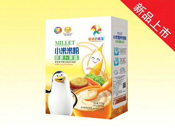 央央大風(fēng)車(chē)小米米粉(胡蘿卜果蔬)盒裝