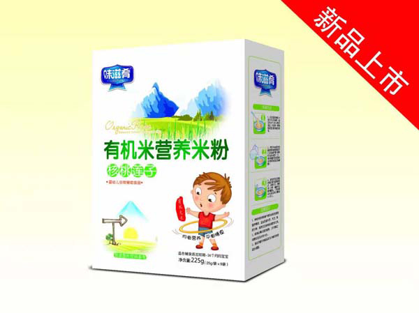 味滋肴有機(jī)營養(yǎng)米粉-核桃蓮子 盒裝