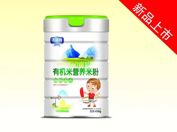 味滋肴有機(jī)營養(yǎng)米粉-核桃蓮子 桶裝