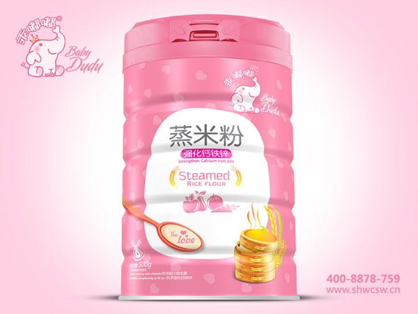 乖嘟嘟強化鈣鐵鋅蒸米粉