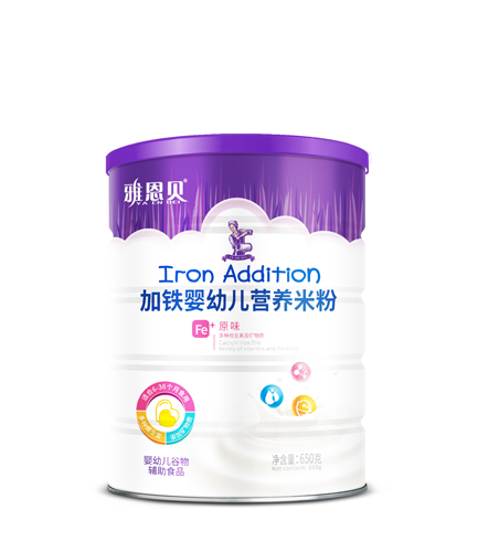 雅恩貝加鐵嬰幼兒營(yíng)養(yǎng)米粉(原味)
