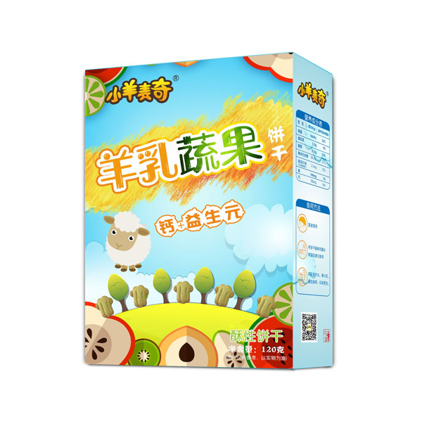 小羊麥奇羊乳蔬果餅干 鈣+益生元