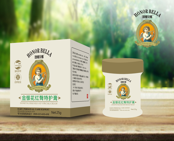 歐娜貝娜金銀花紅臀特護(hù)膏