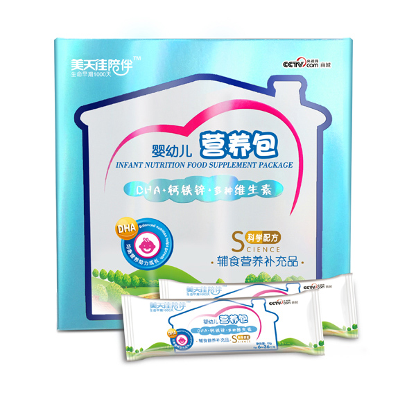 美天佳嬰幼兒營養(yǎng)包-正面