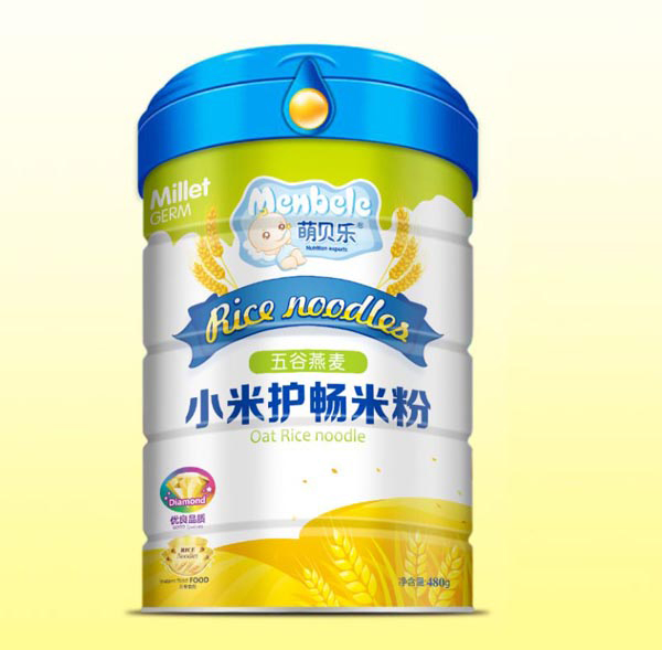 萌貝樂(lè)小米護(hù)暢米粉-五谷燕麥 聽(tīng)裝